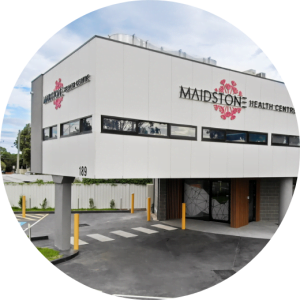 The Maidstone Dental building from the outside on a sunny day